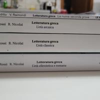 Libri Greco liceo classico "Letteratura Greca" 
