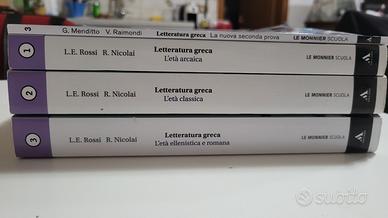 Libri Greco liceo classico "Letteratura Greca" 