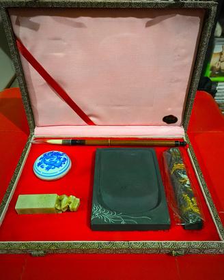 Four Treasures of the Study - Set di calligrafia