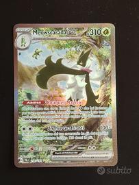 Carta Pokemon Meowscarada EX PAL256