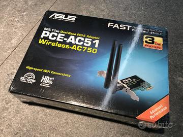 Scheda wireless PCI Asus modello PCE-AC51