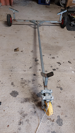 Carrello di alaggio barca