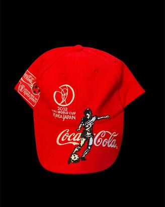 Cappellino Vintage Coca Cola Fifa World Cup 2002