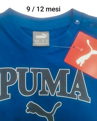 completino corto bambino Puma 