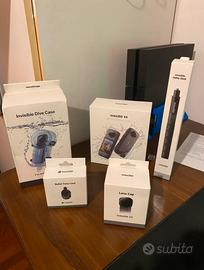 Insta360 X4 con accessori