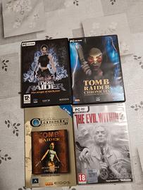 Giochi per pc - Tomb Raider e The Evil Within