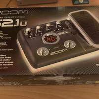 Pedaliera Zoom G2.1u per chitarra
