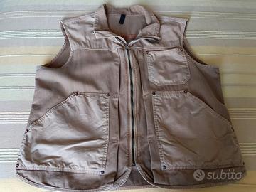 Gilet Blauer Beige/Marrone ( cotone 100% )