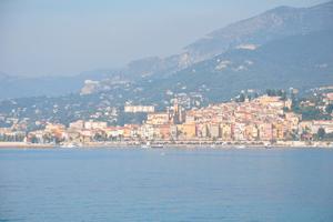 Vista mozzafiato sul golfo di mentone