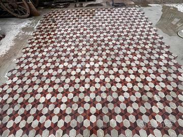 Cementine esagonali Lodigiane a stella