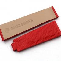 Cinturino Rolex Pelle Rossa 20/16mm Clasp