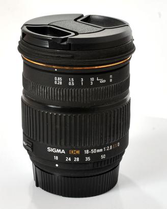 Sigma AF 18-50mm f/2.8 per nikon