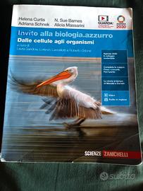 Libro Invito alla biologia azzurro
