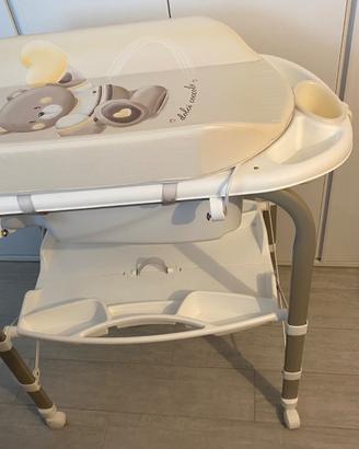 Fasciatoio cam con vaschetta integrata