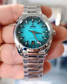 Omega Seamaster Acqua Terra turquoise dial NEW