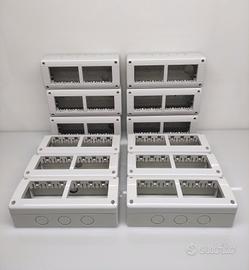 Lotto 12 BTicino Idrobox Matix 25406 - 6 Moduli