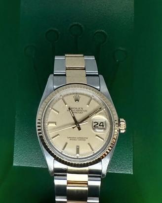 Rolex Datejust 36 acc e oro 1601