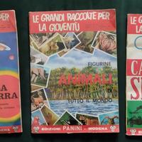 Raccolte Panini, album vari, cartoline, fumetti