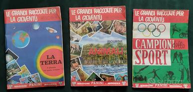 Raccolte Panini, album vari, cartoline, fumetti