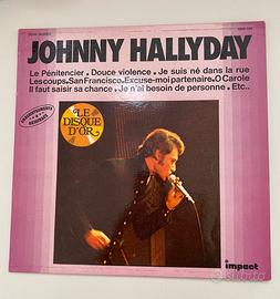 Lp 33 -Johnny Hallyday -Le disque d’or