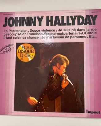 Lp 33 -Johnny Hallyday -Le disque d’or