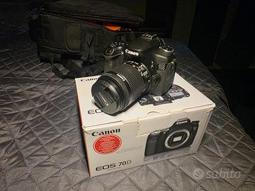 Canon EOS 70D + 18-55mm + 55-255