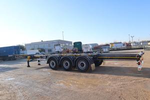 KASSBOHRER SEMIRIMORCHIO PORTACONTAINER ALLUNG.