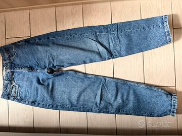Jeans Zara dritti vita media alta taglia xs