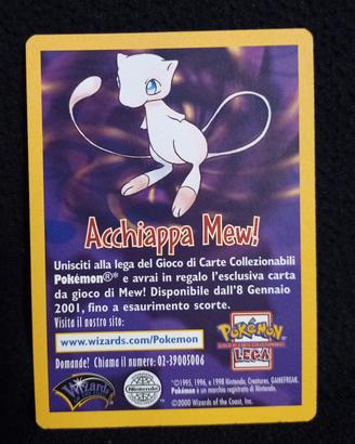 Carta Pokémon, Acchiappa Mew!
