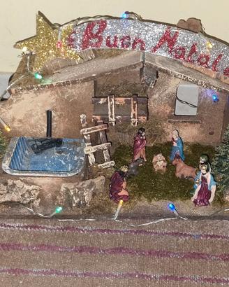 Capanna Natività Presepe Euromarchi