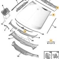 Parabrezza Peugeot 206 206+ 206 plus no sensore