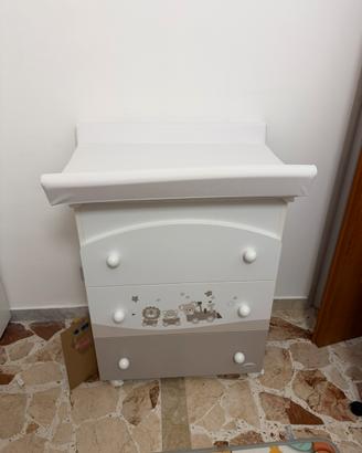 Cassettiera fasciatoio FOPPAPEDRETTI