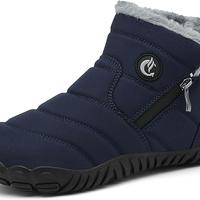 SMajong Donna Uomo Stivali da Neve Invernali Caldo