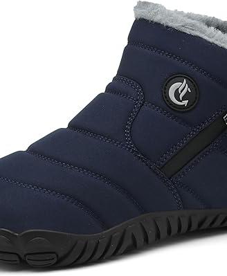 SMajong Donna Uomo Stivali da Neve Invernali Caldo