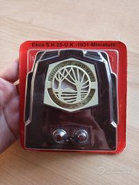 Miniatura Radio D'epoca Ekco S.H. 25 U.K.  1931