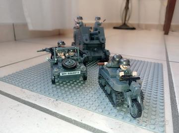 lotto lego compatibile ww2 esercito tedesco 