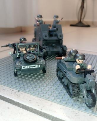 lotto lego compatibile ww2 esercito tedesco 