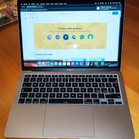 Apple Macbook Air M1 2020 8/256 GB pari al nuovo