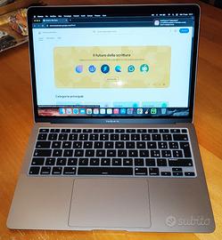 Apple Macbook Air M1 2020 8/256 GB pari al nuovo