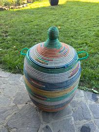 Grande cesto africano