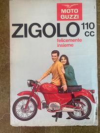 Manifesto Moto Guzzi Zigolo 110c.c.