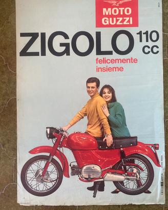 Manifesto Moto Guzzi Zigolo 110c.c.