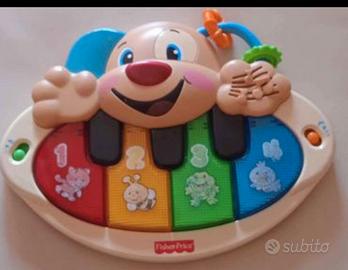 Pianoforte cagnolino Fisher Price bilingue Tutto per i bambini