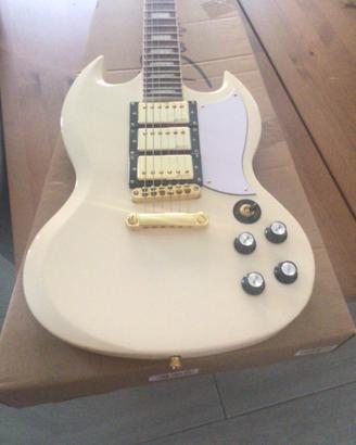 CHITARRA HARLEY BENTON STILE SG MODELLO DC 600 VI