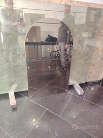 SPECCHI IN VETRO 5 MM FUME' INTELAIATO