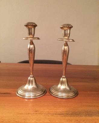CANDELABRI ARGENTO