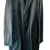 cappotto pelle Versace