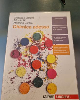 Libro "Chimica adesso della Zanichelli