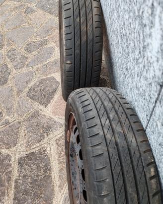  3 cerchi auto +copertoni