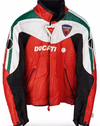 Giacca Pelle Moto Dainese DUCATI CORSE - Taglia 52